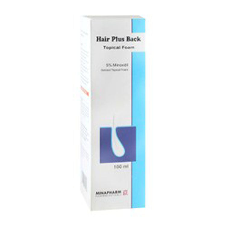 Hair Plus Back Anti-Hair Loss Treatment Foam with Minoxidil