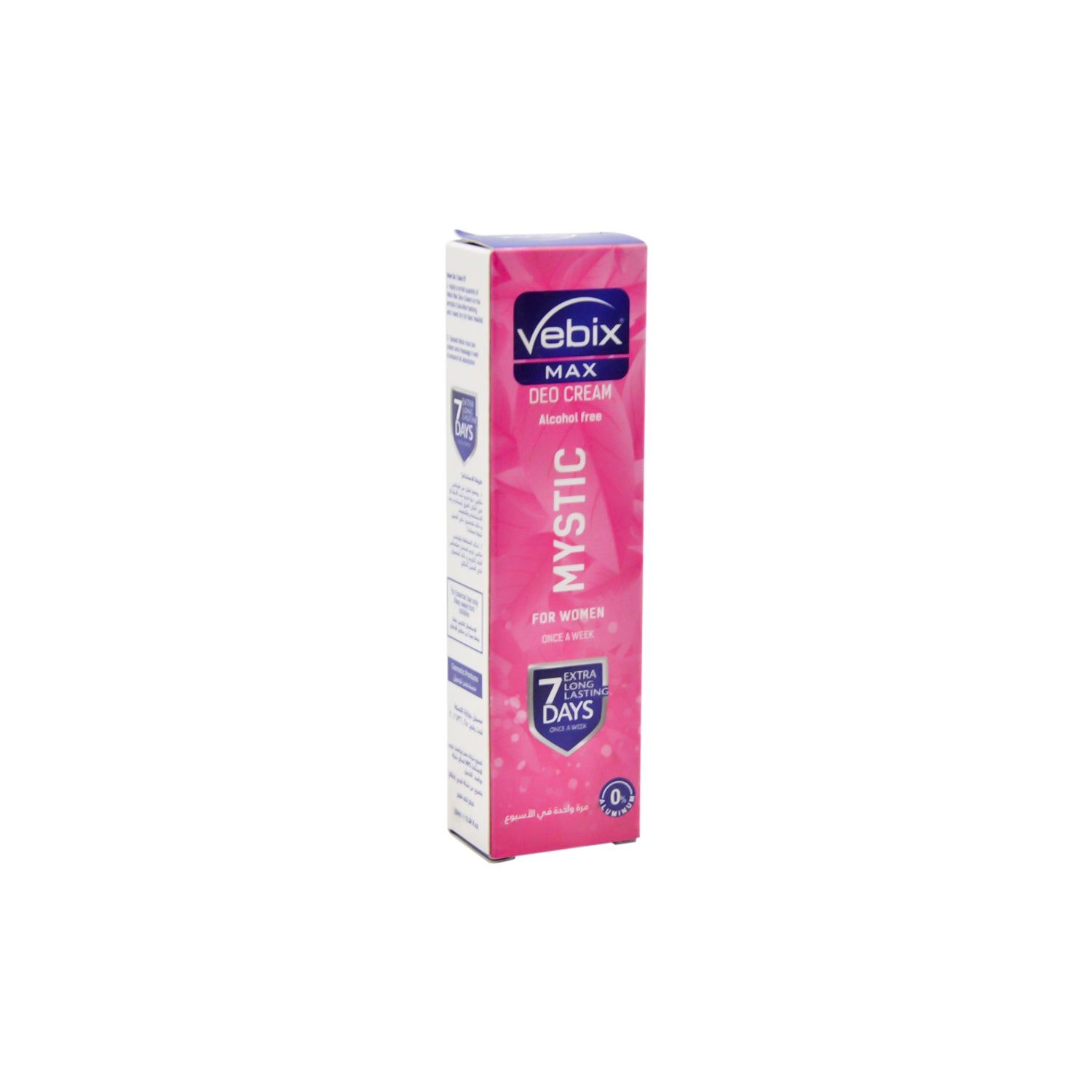 Vebix Max Deo Cream Mystic Scent for Women - alcohol free, aluminum free