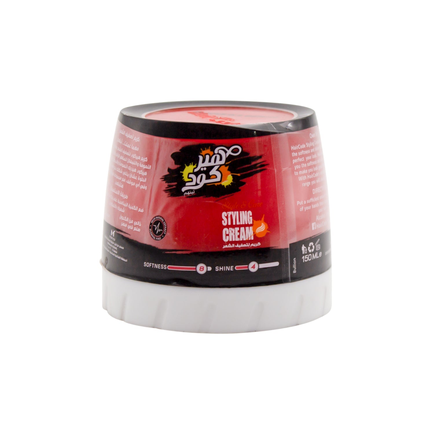 Hair Code Styling Cream (Red Jar) 150ml