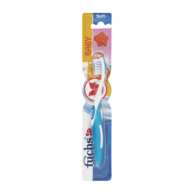Fuchs Blue Soft Baby Toothbrush