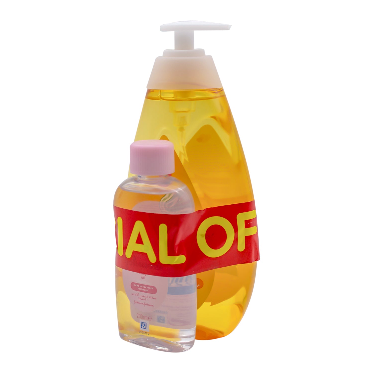 Johnson's Baby Shampoo (750ml) with Free Baby Oil (200ml)