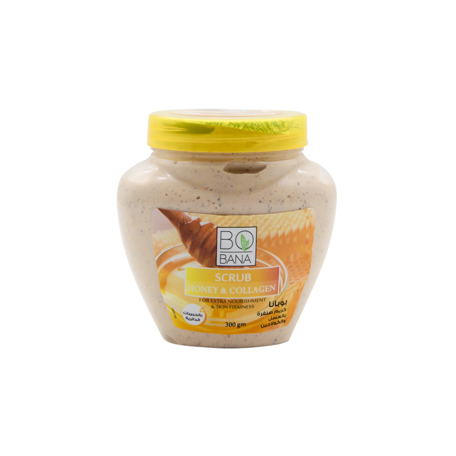 Bobana Nourishing & Firming Honey & Collagen Scrub for Face & Body