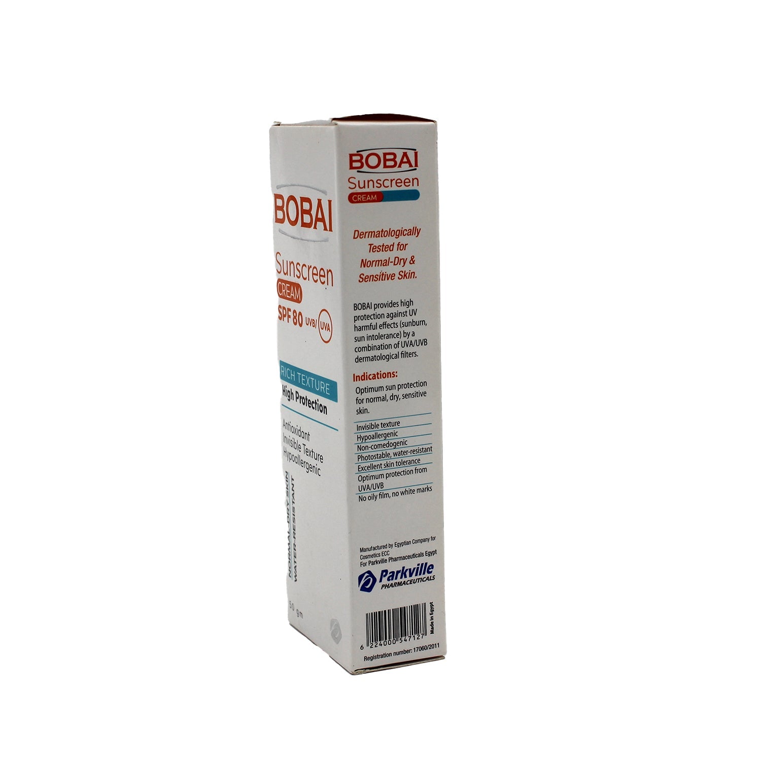 Bobai Waterproof & Sweatproof Sunscreen for Dry & Normal Skin SPF80