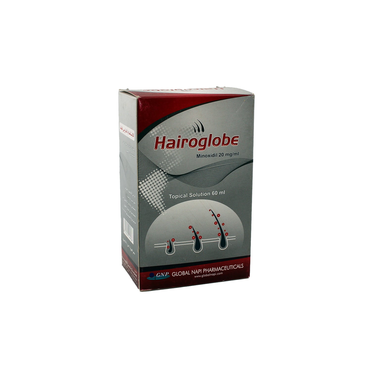 Hairoglobe 20mg/ml Minoxidil Topical Solution