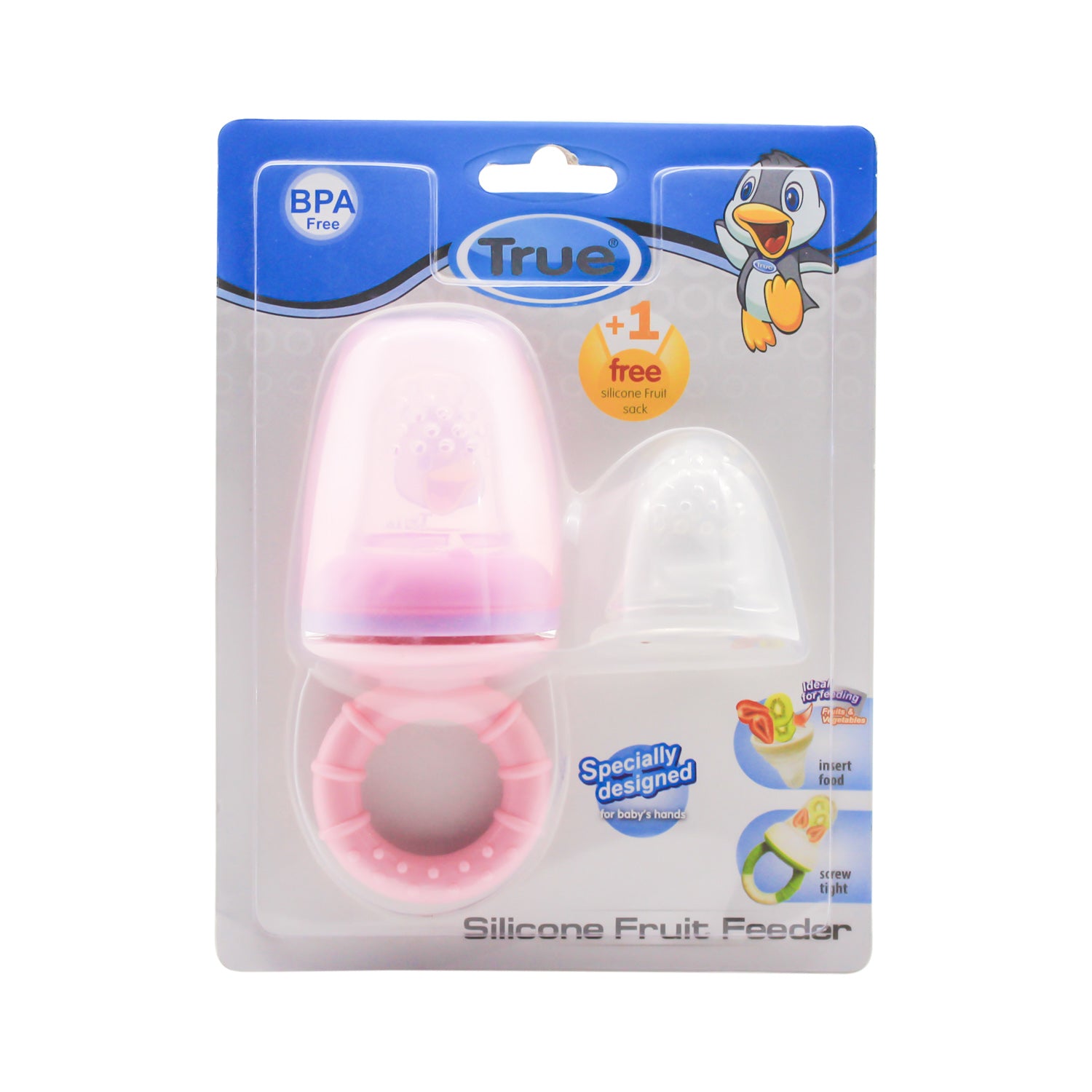 True Silicone Fruit Feeder (3+ Months) - BPA free