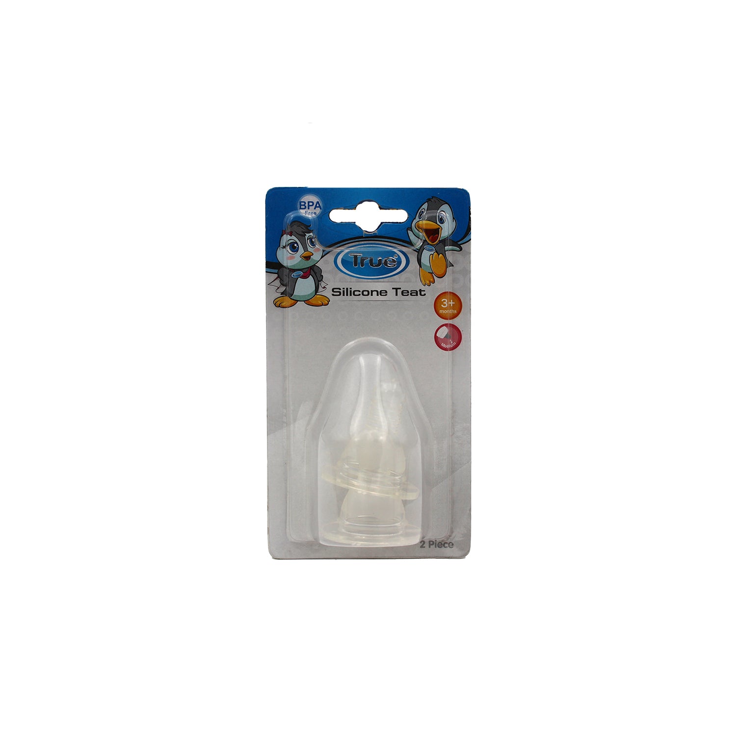 True Standard Silicone Teat (6+ Months) - BPA free