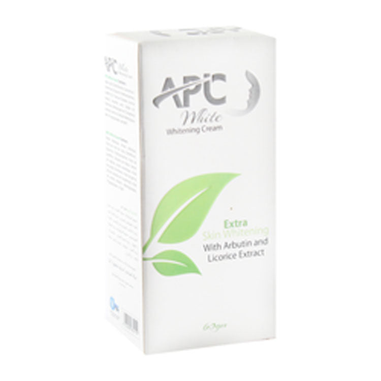 كريم تفتيح الوجه والجسم من أبيك مع الأربوتين ومستخلص عرق السوس