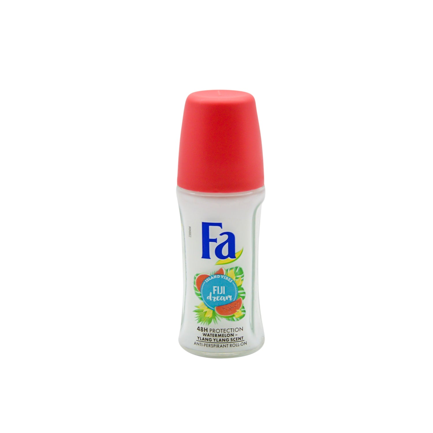 Fa Fiji Dream 48H Dry Antiperspirant Roll-On Deodorant Watermelon & Ylang Ylang Scent for Women