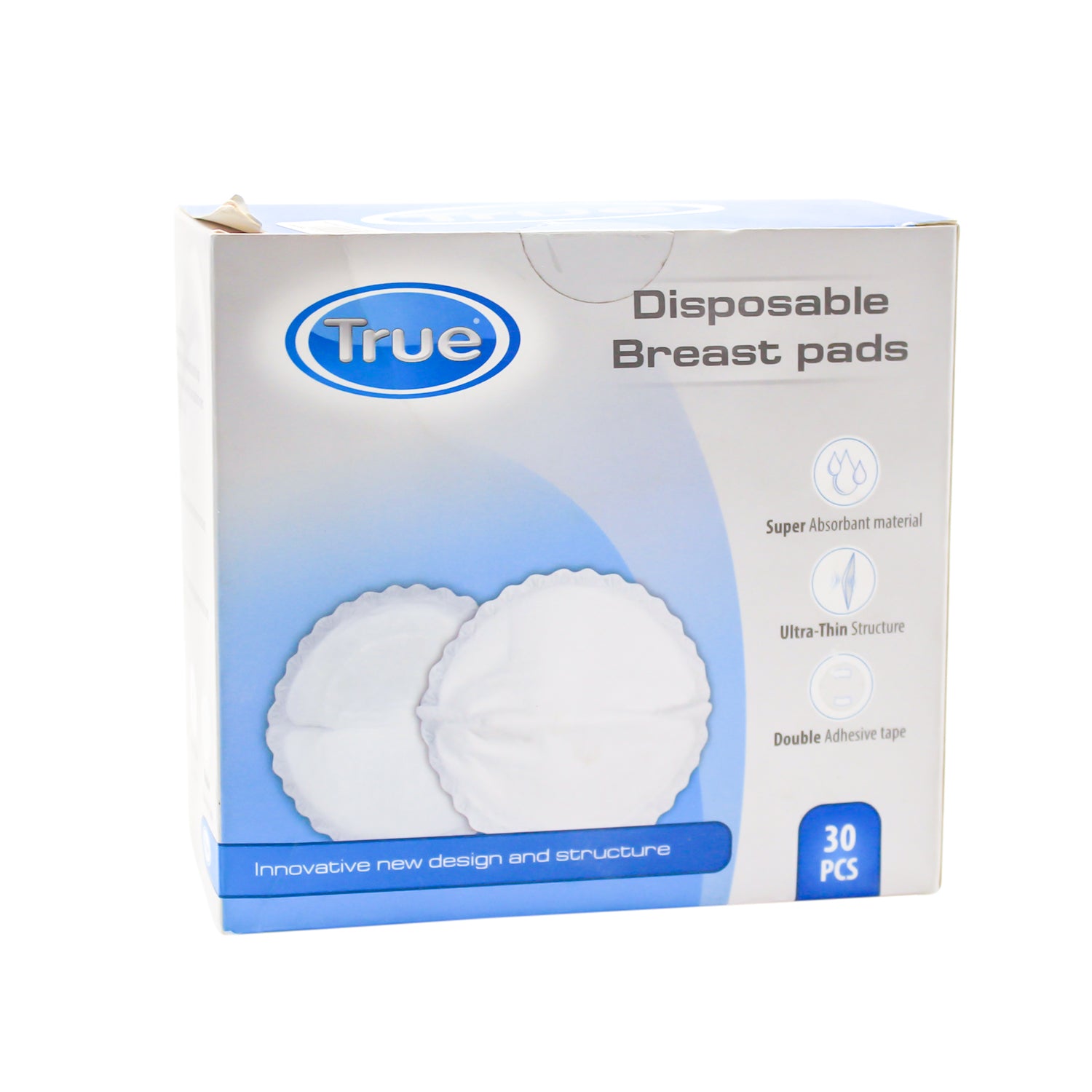 True Gold Waterproof Disposable Ultra-Thin Breast Pads
