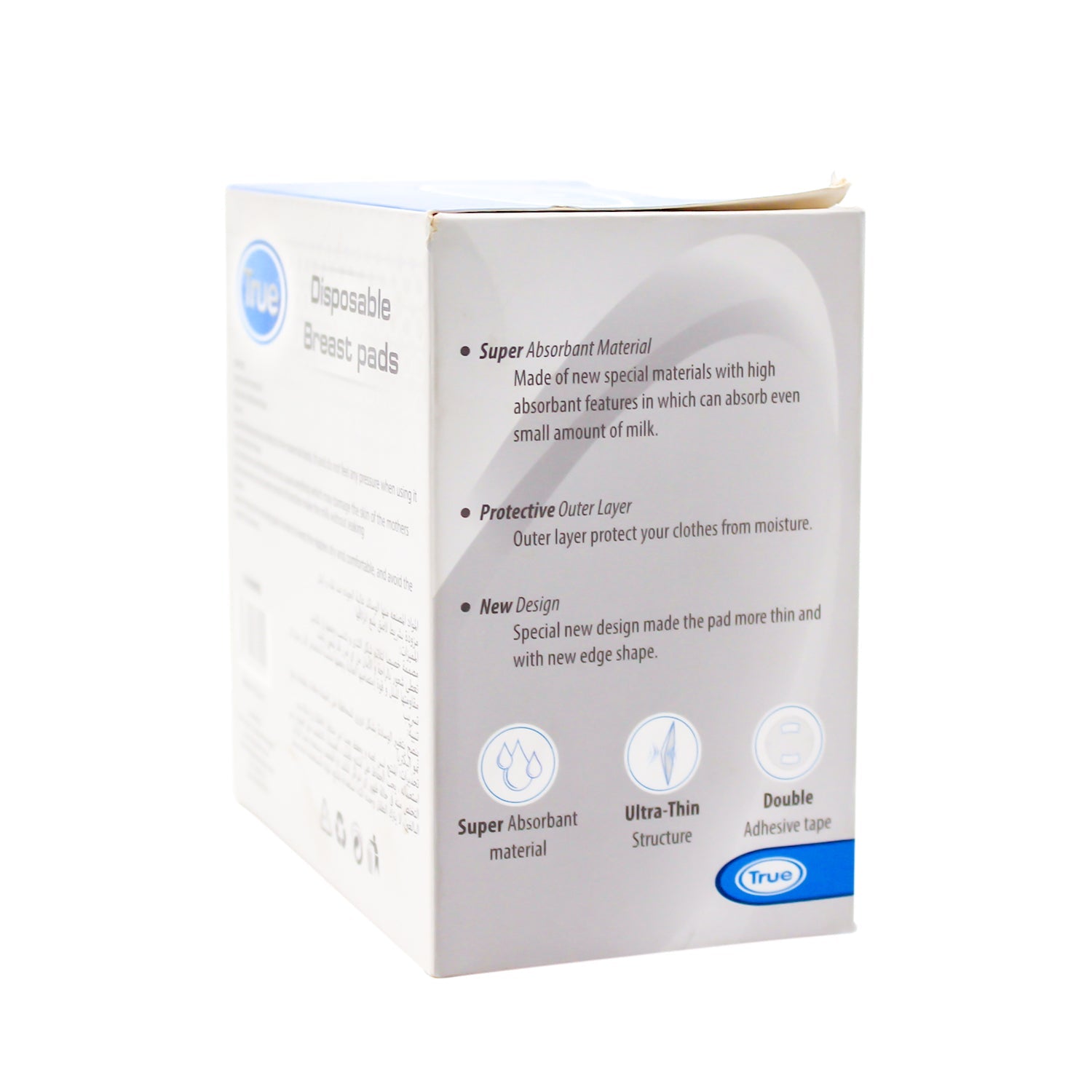 True Gold Waterproof Disposable Ultra-Thin Breast Pads