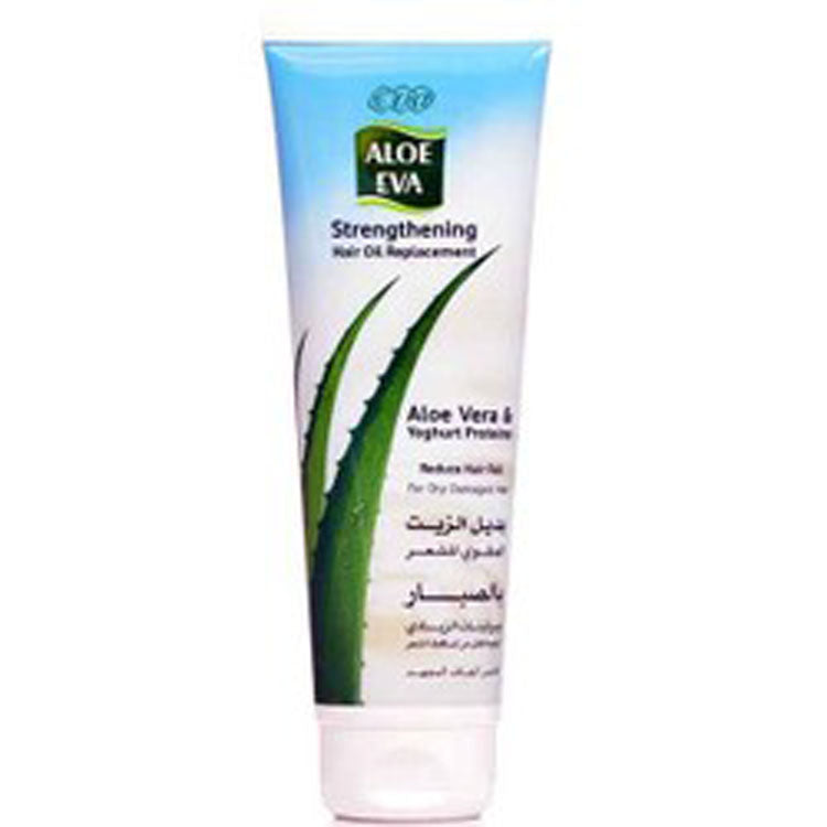 Aloe Eva Strengthening Hair Oil Replacement with Aloe Vera & Yogurt Proteins for Dry & Damaged Hair