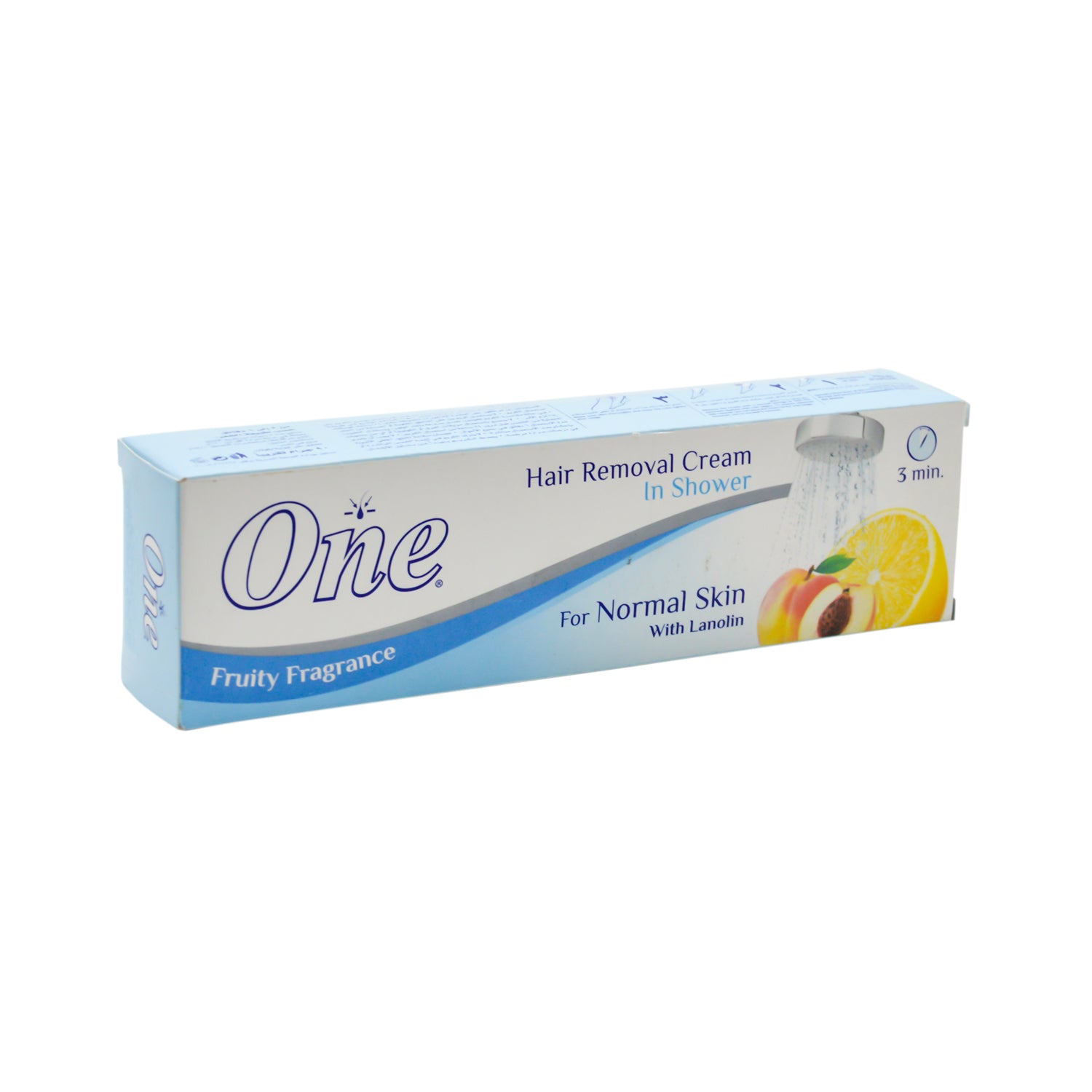 One In Shower Hair Removal Cream for Normal Skin with Lanolin (-1.5 EGP)