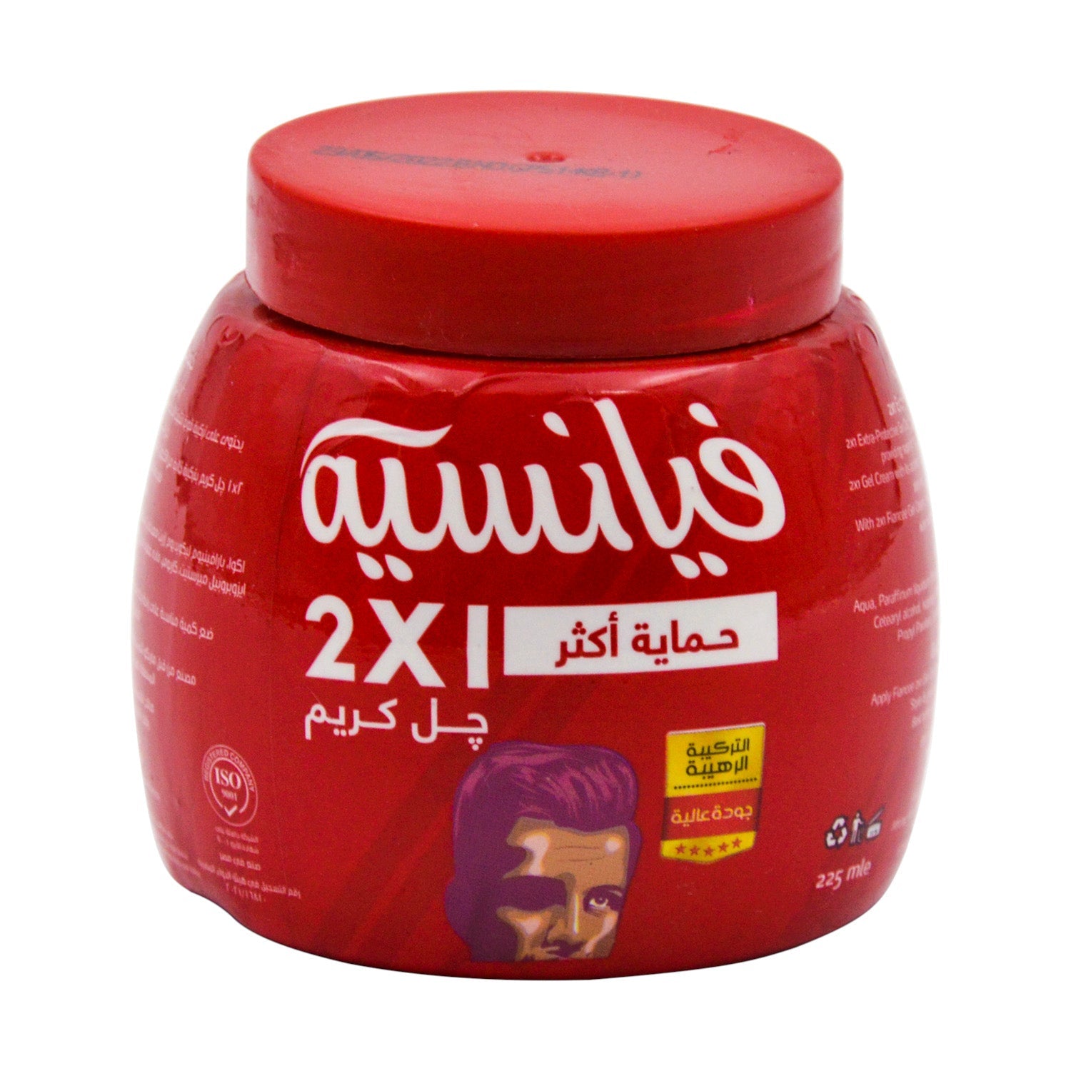 Fiancee Hair Gel Cream Extra Protective Red Color