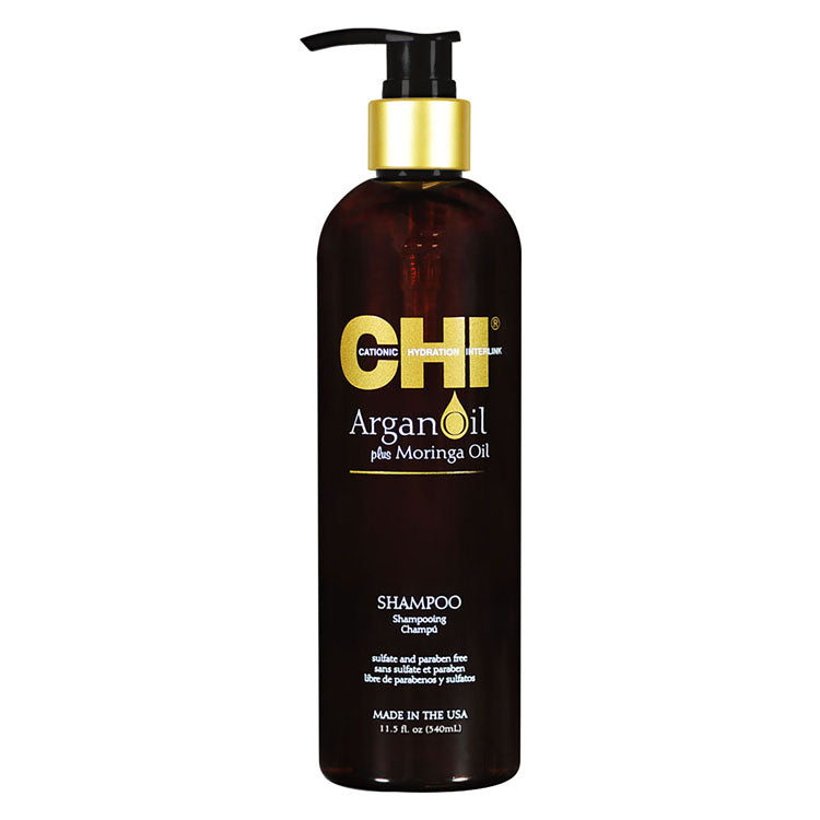 Chi Argan Oil Plus Moringa Oil Shampoo - sulfate free, parabens free, gluten free