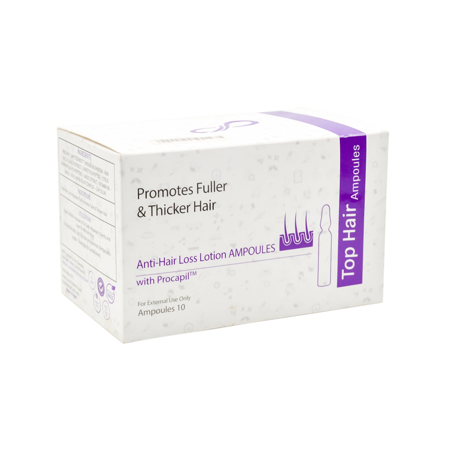 Top Hair Lotion 5ml - 10 Ampoule