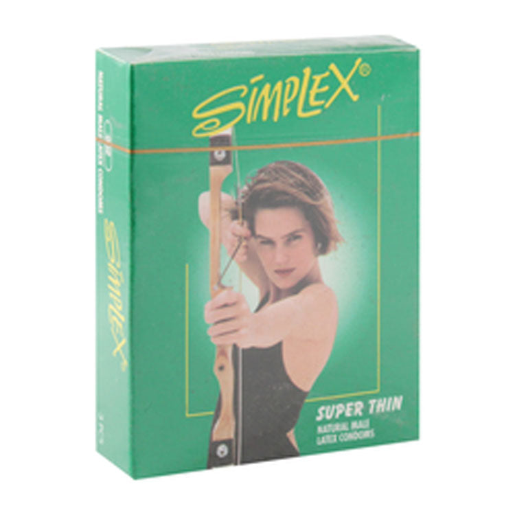 Simplex Super Thin Natural Latex Condoms