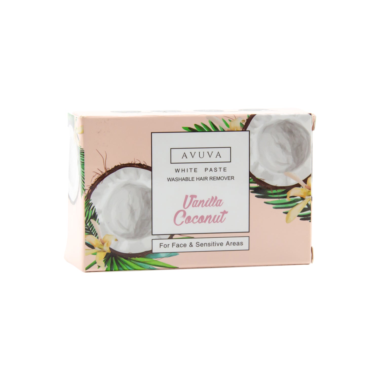 Avuva White Paste Hair Removal Vanilla Coconut