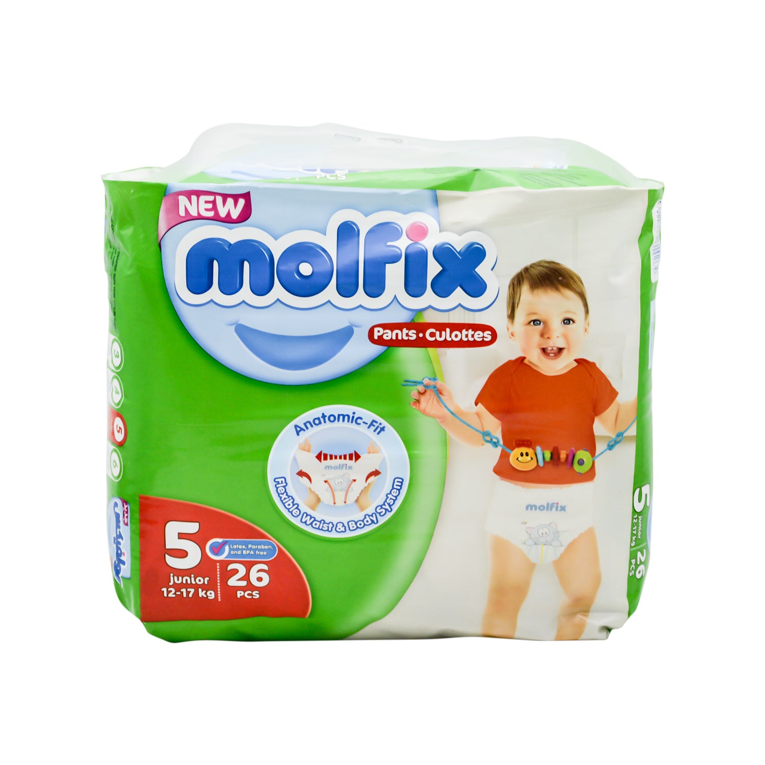 Molfix Baby Diaper Pants Size 5 (11-25kg)