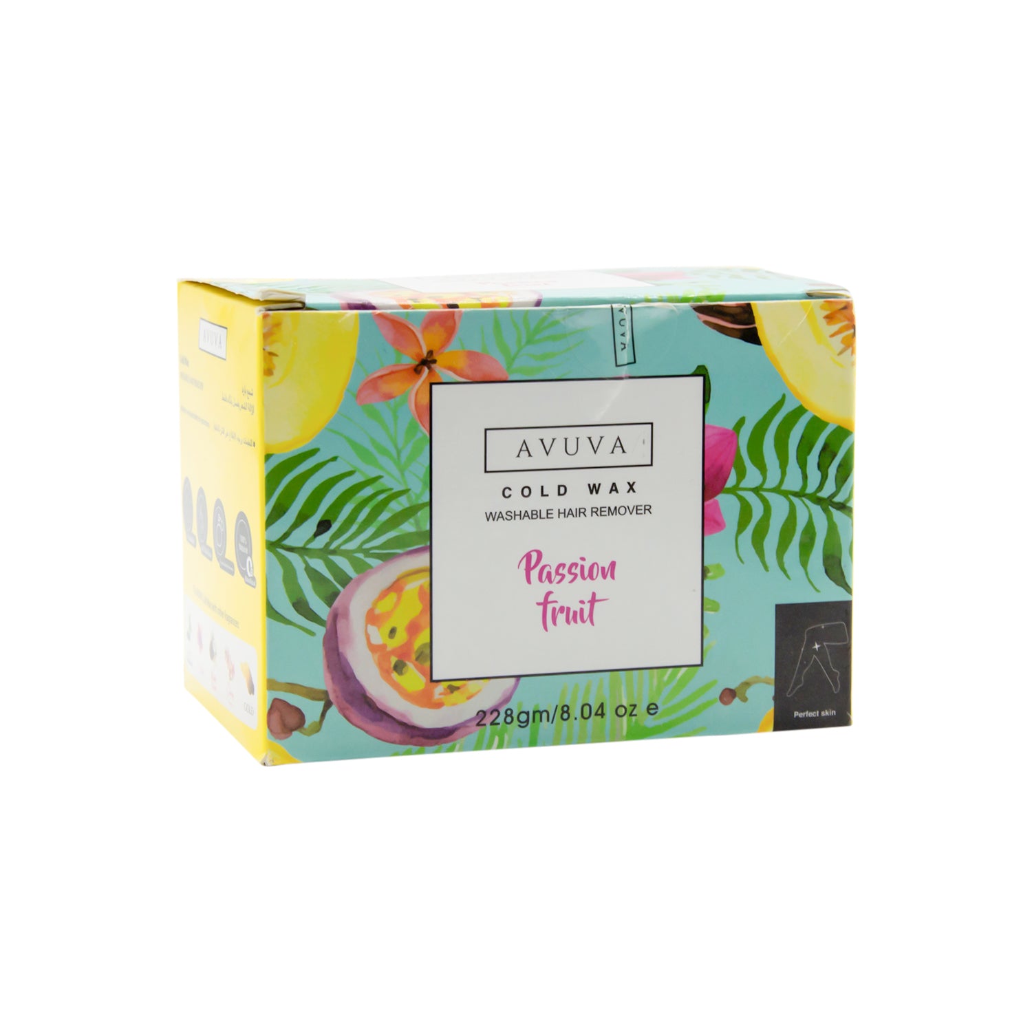 Avuva Cold Wax Hair Removal Passion Fruit
