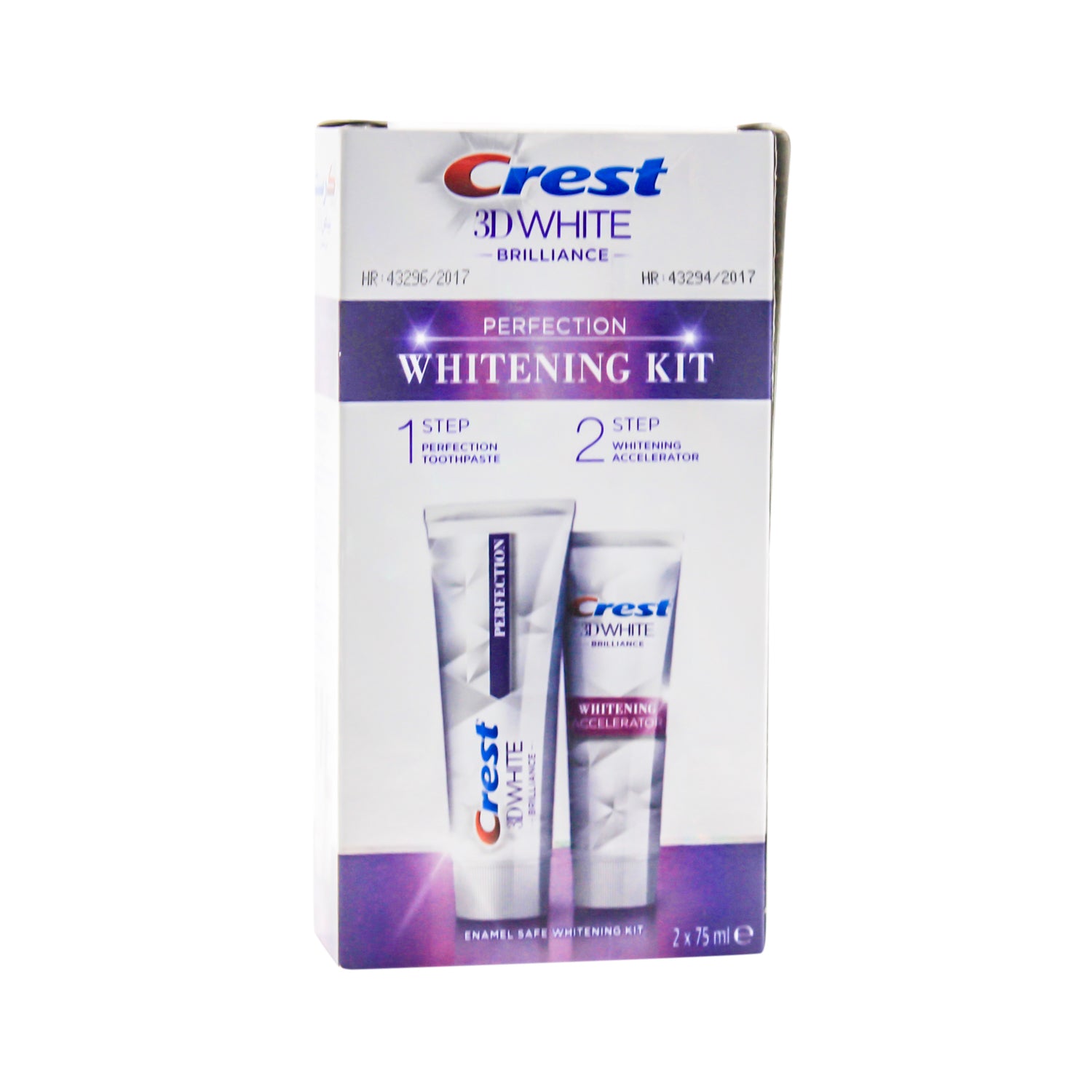 Crest 3D White (Whitening Kit) 75ml 2 Piece