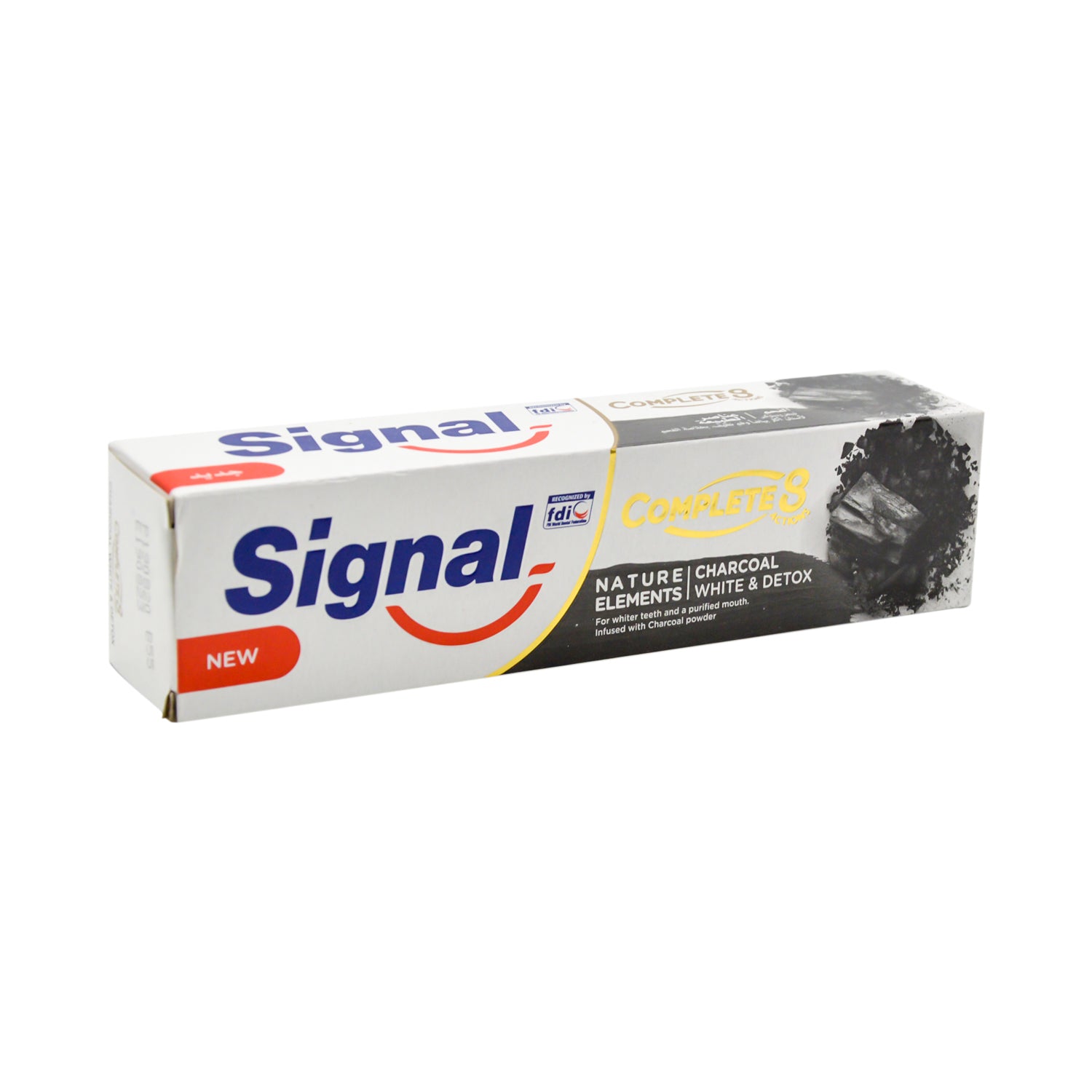 Signal Complete 8 Whitening & Detoxifying Toothpaste with Charcoal