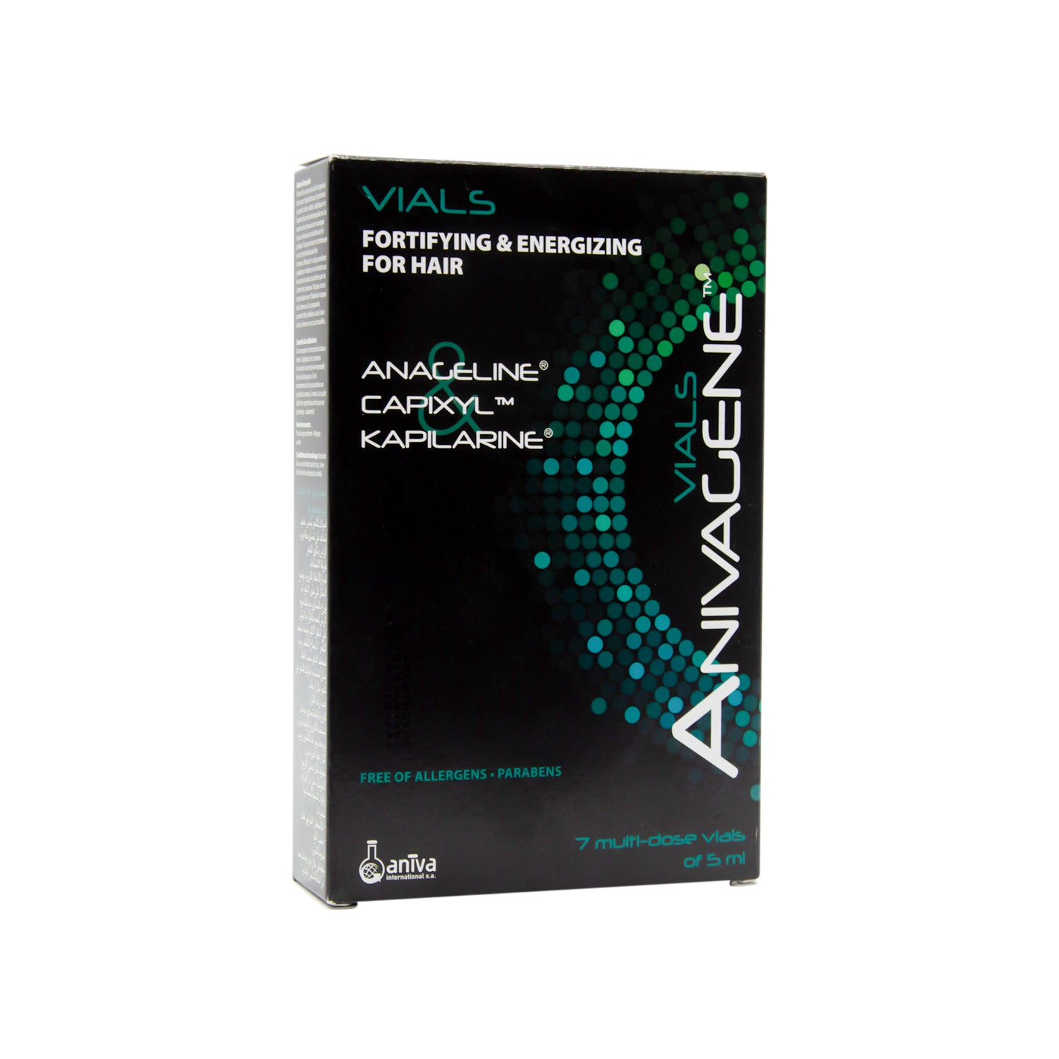 Anivagene Fortifying & Energizing Hair Serum with Anageline, Capixyl & Kapilarine - parabens free, allergens free