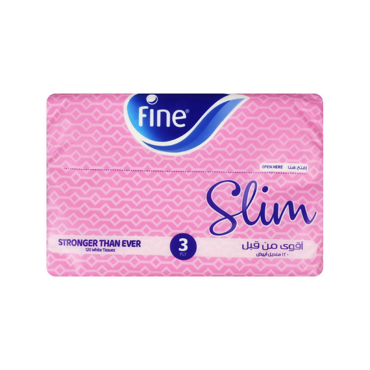 Fine Slim Facial Tissues 3ply