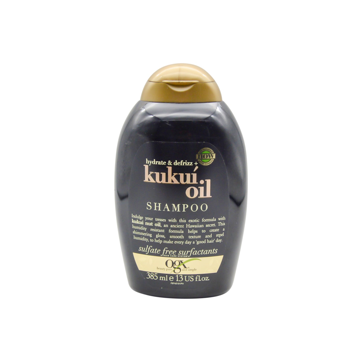 OGX Hydrating Anti-Frizz Shampoo with Kukui Nut Oil - sulfate surfactant free