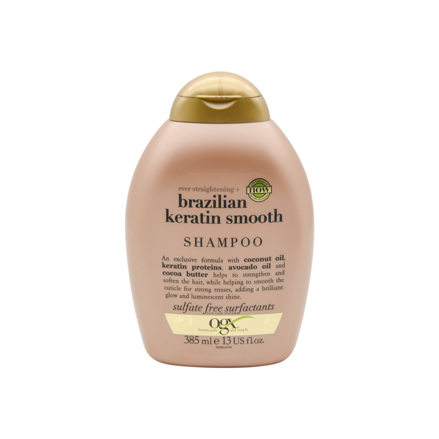 OGX Ever Straightening Brazilian Keratin Smooth Shampoo - sulfate surfactant free