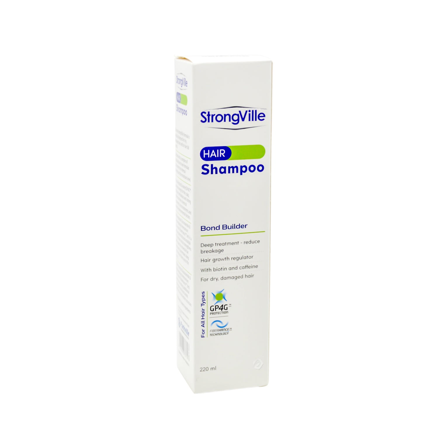 StrongVille Shampoo with Biotin & Caffeine for Dry & Damaged Hair