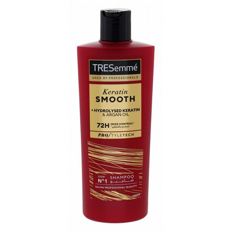 TRESemmé Keratin Smooth & Straight Shampoo with Argan Oil & Hydrolysed Keratin - low sulfate
