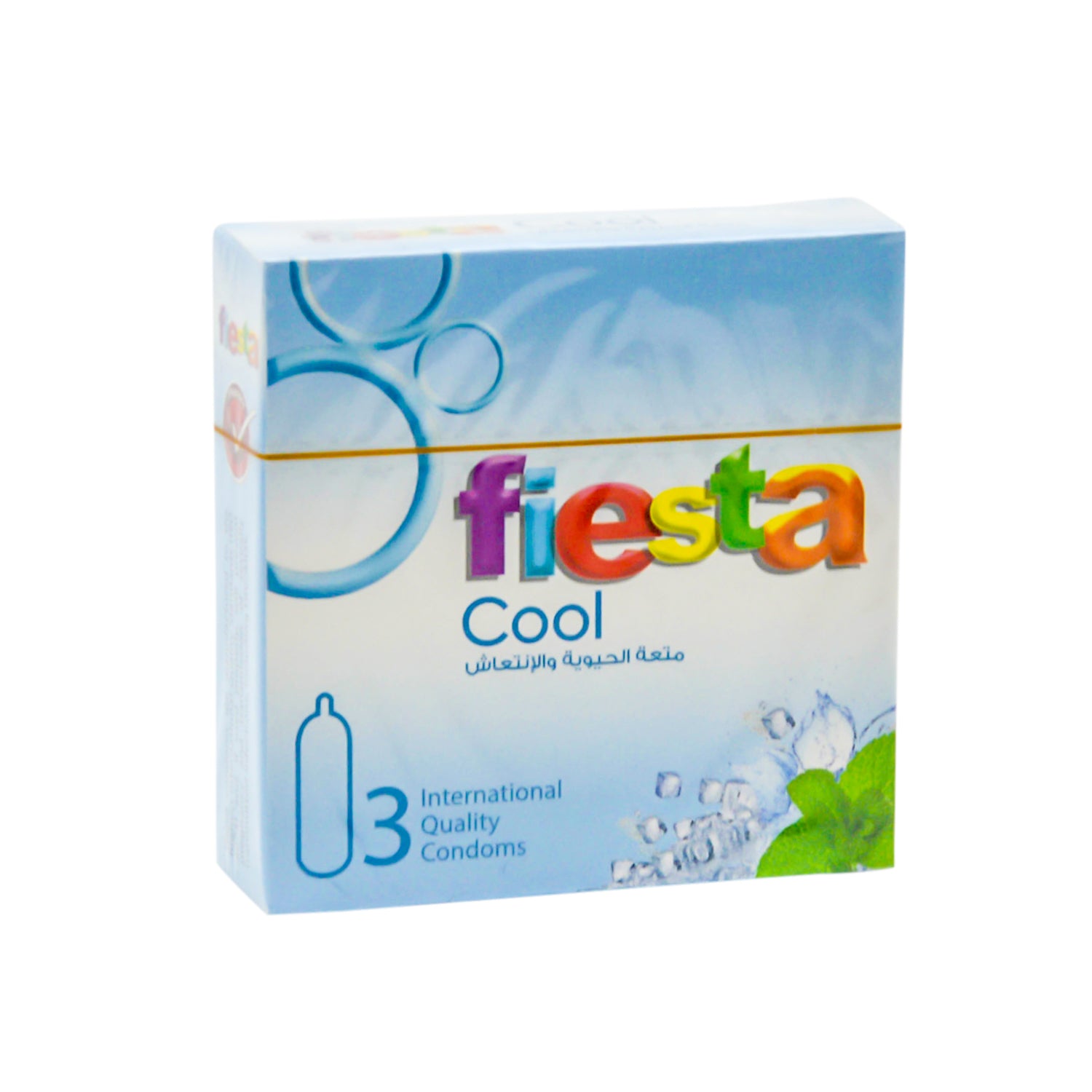 واقيات ذكرية فييستا (باردة) 3 قطع