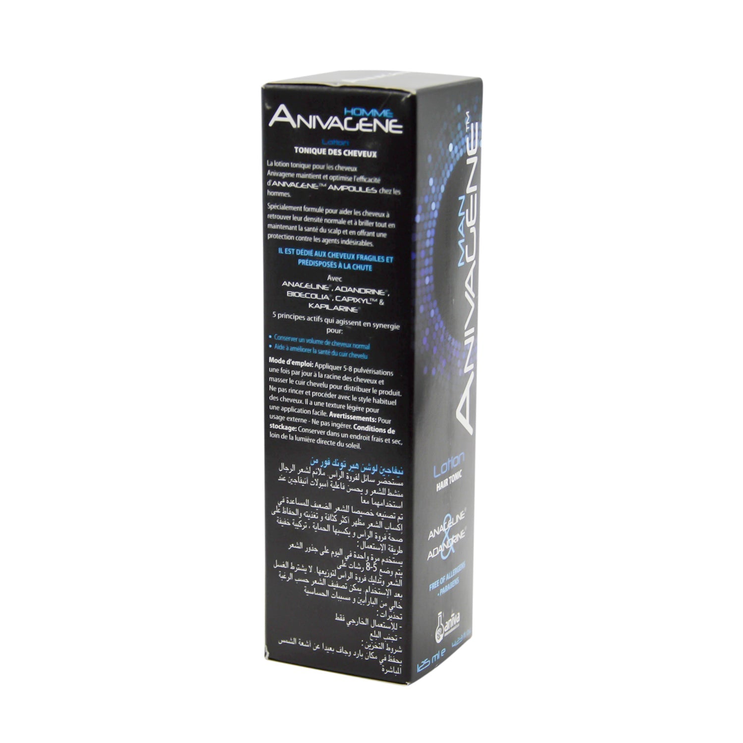 Anivagene Volumizing & Shine Enhancing Lotion Spray for Men with Weak & Thinning Hair - allergen free, parabens free