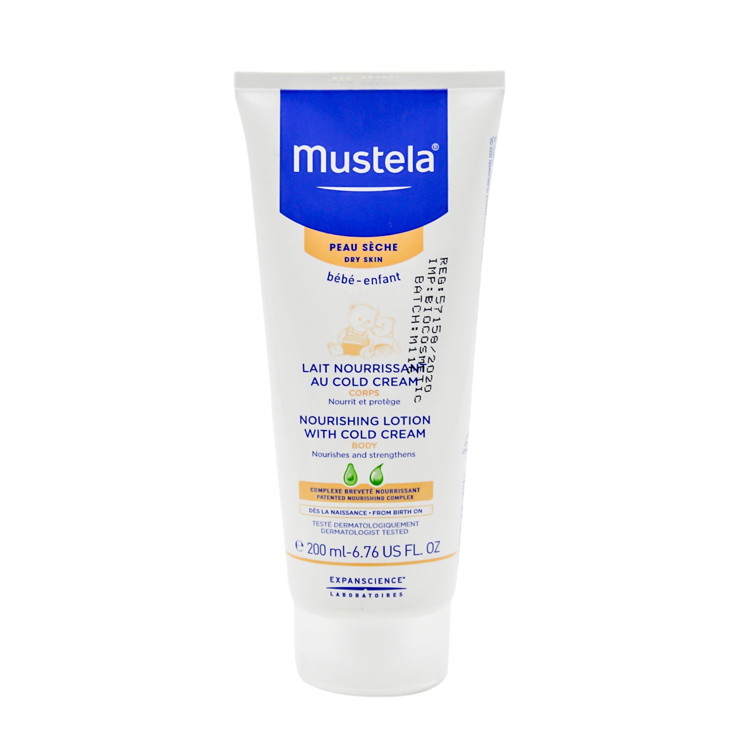 Mustela Nourishing Body Lotion with Beeswax for Dry Skin (0+ Months)