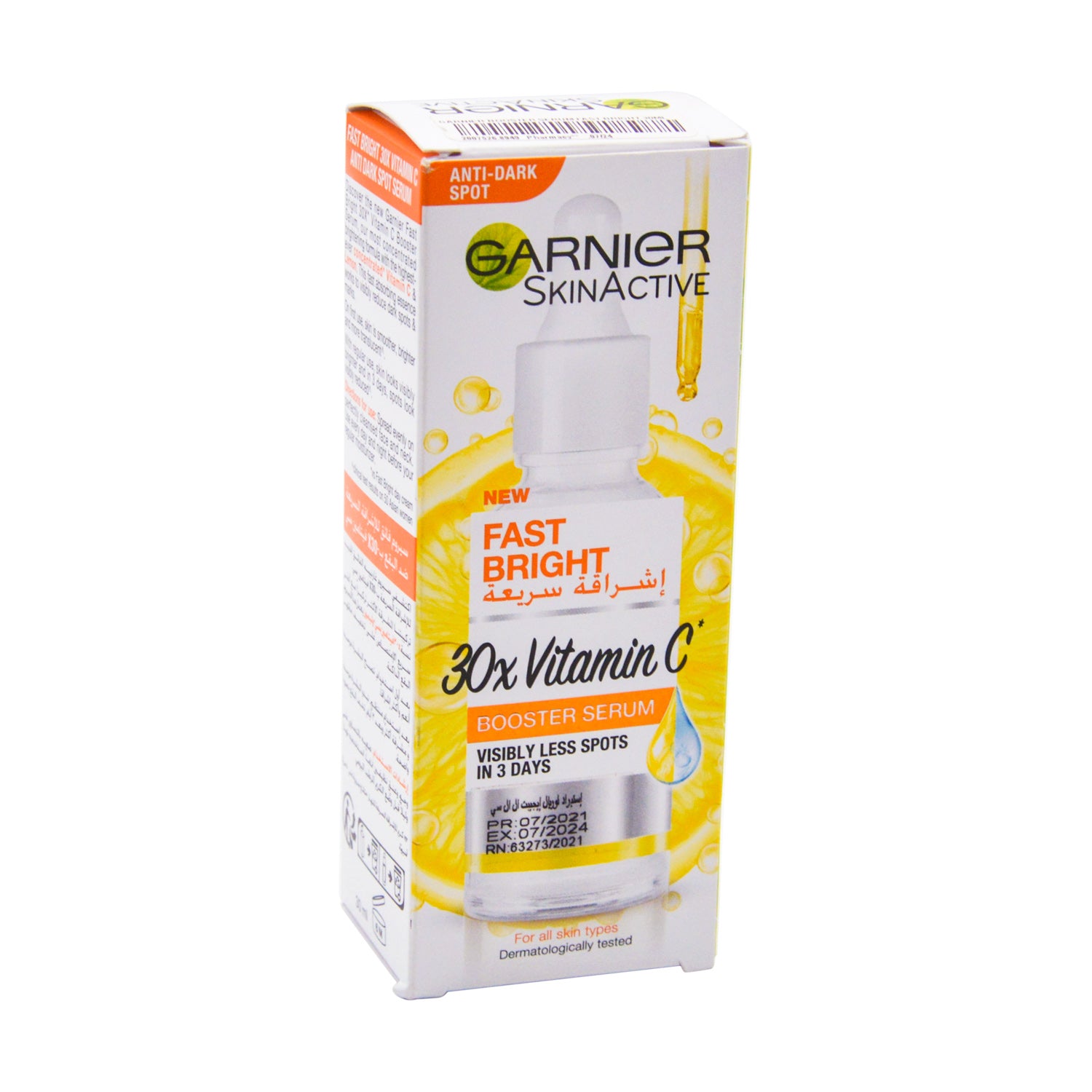 Garnier Skin Active Anti Dark Spot Facial Serum with Vitamin C for All Skin Types