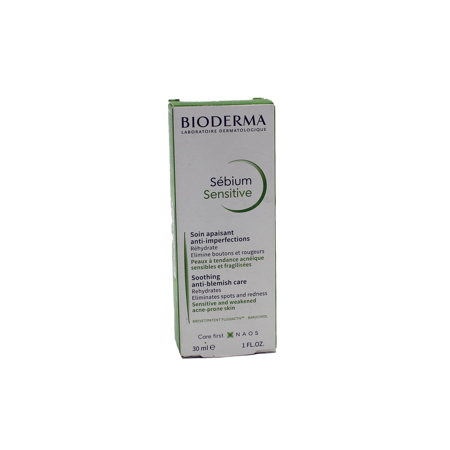 Bioderma Sebium Sensitive Soothing Anti-Blemish Cream for Weakened Acne-Prone Skin - non comedogenic