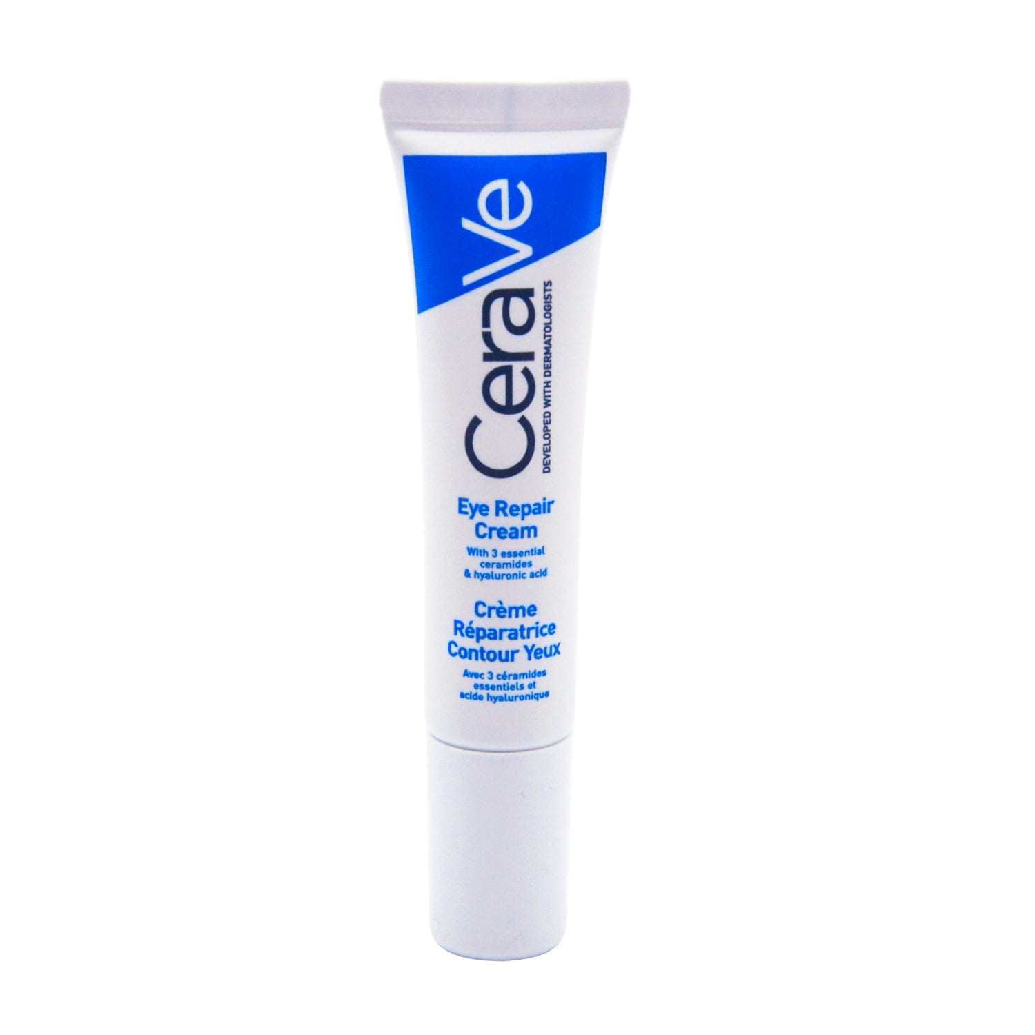 CeraVe Eye Repair Cream with Essential Ceramides & Hyaluronic Acid - fragrance free, non comedogenic