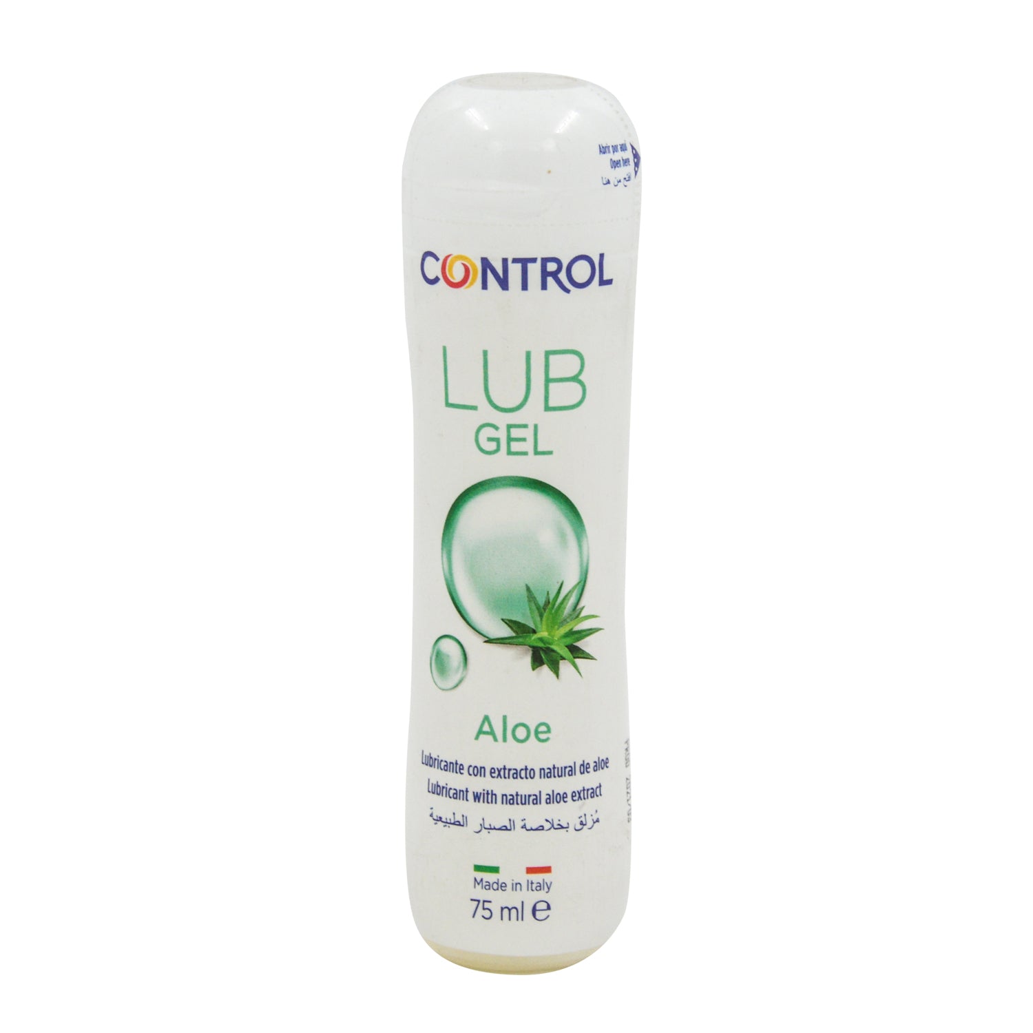 Control Water-Based Lube Gel with Aloe Vera Extract - parabens free