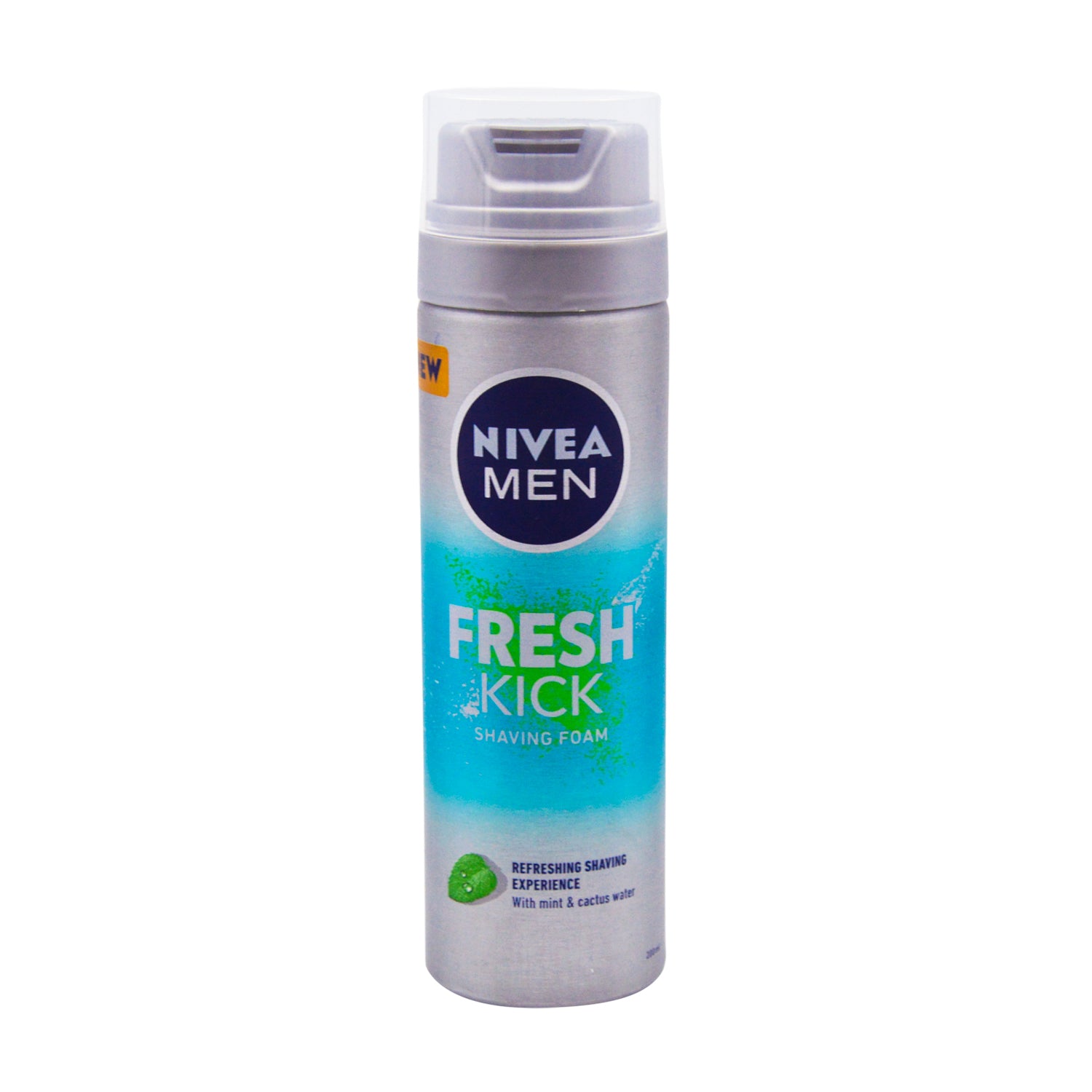 NIVEA Men Fresh Kick Refreshing Shaving Foam with Mint & Cactus Water