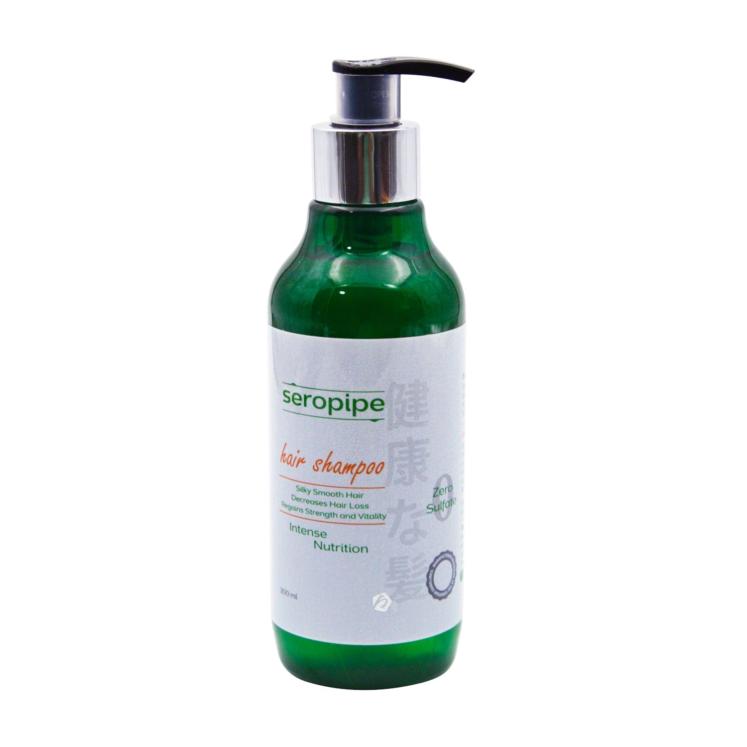Seropipe Anti-Hair Loss Shampoo for All Hair Types - sulfate free, harmful chemicals