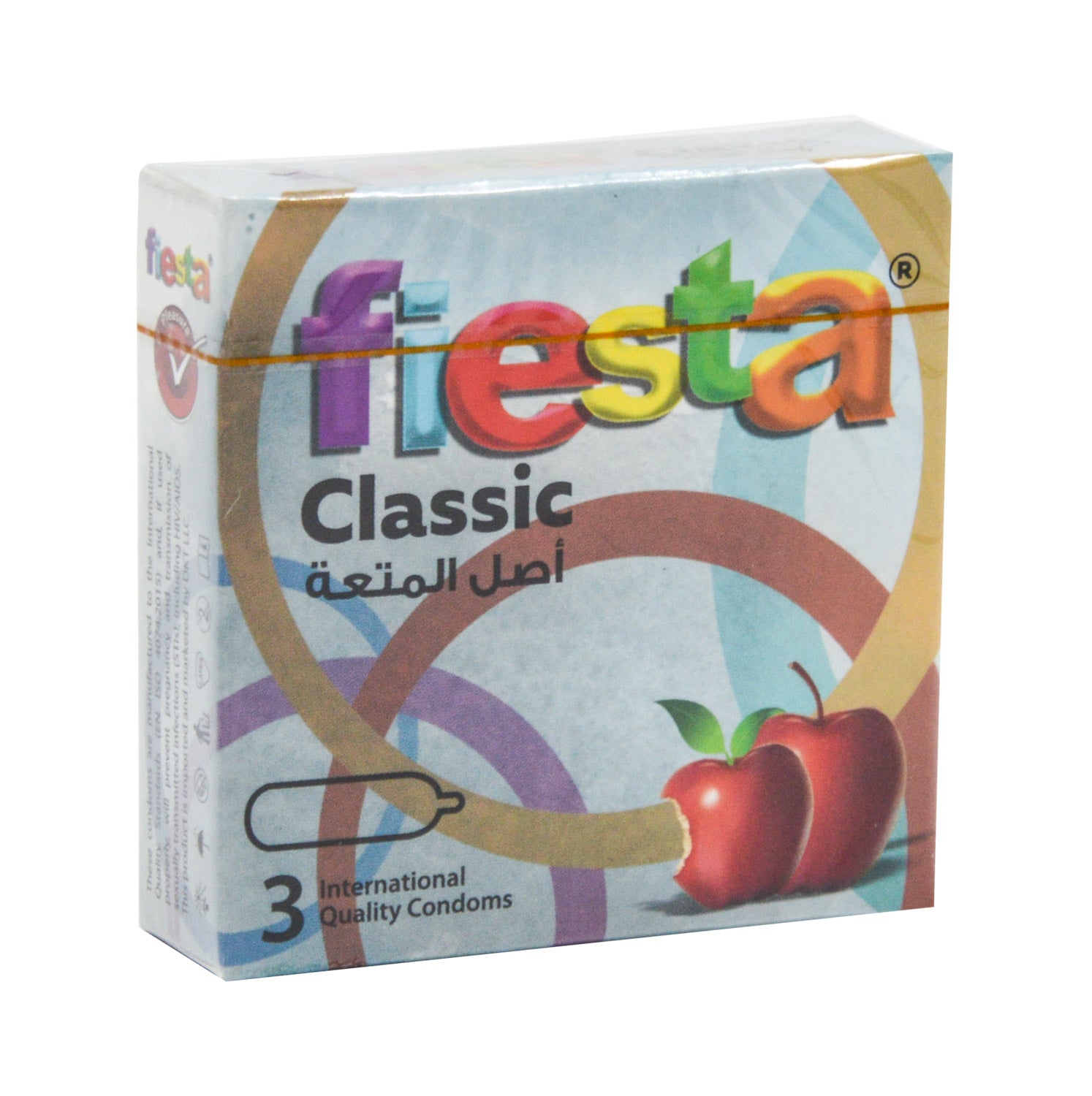 واقي ذكري بنكهة التفاح الكلاسيكية من فييستا