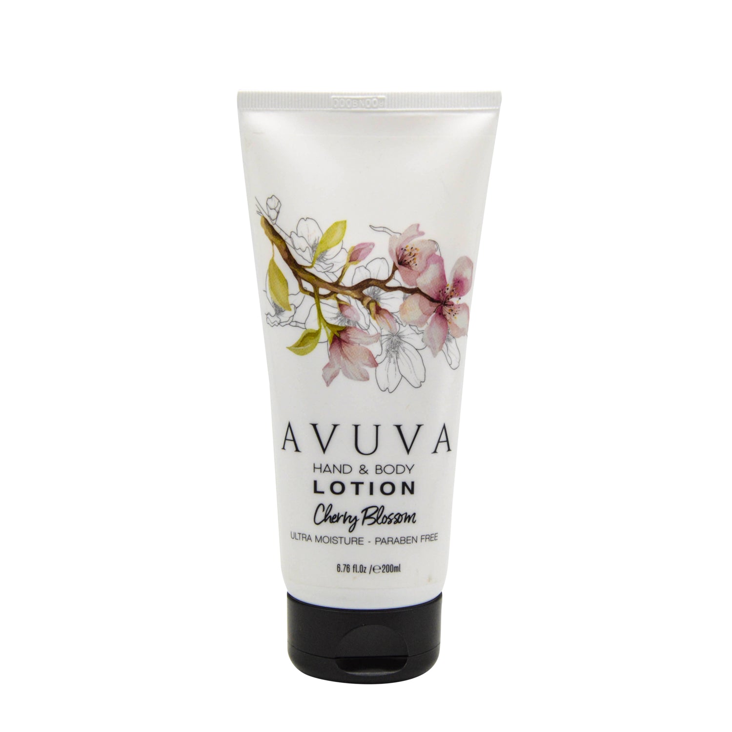 Avuva Moisturizing Hand & Body Lotion Cherry Blossom Scent - parabens free, cruelty free