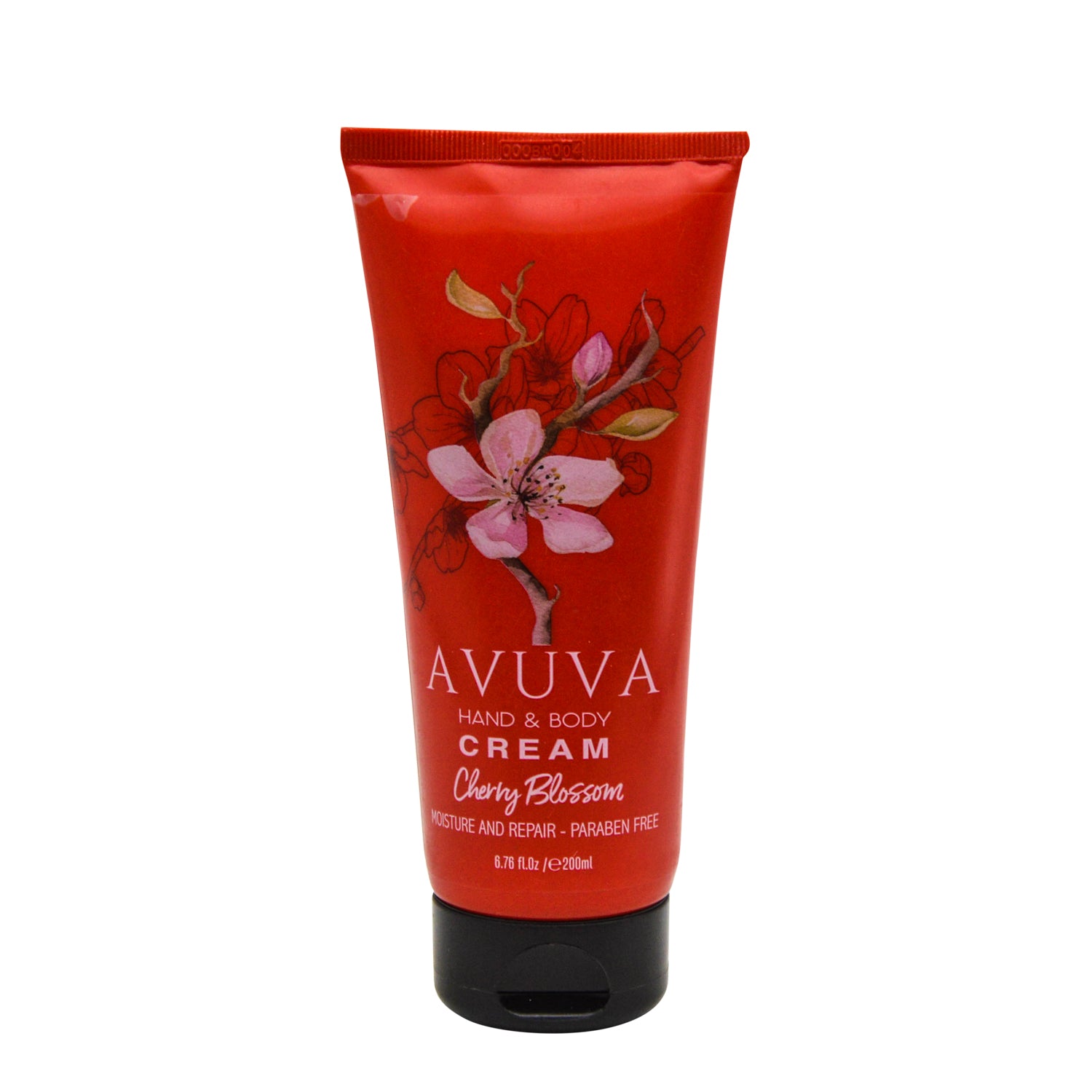 Avuva Hand & Body Cream Cherry Blossom Scent - parabens free, cruelty free