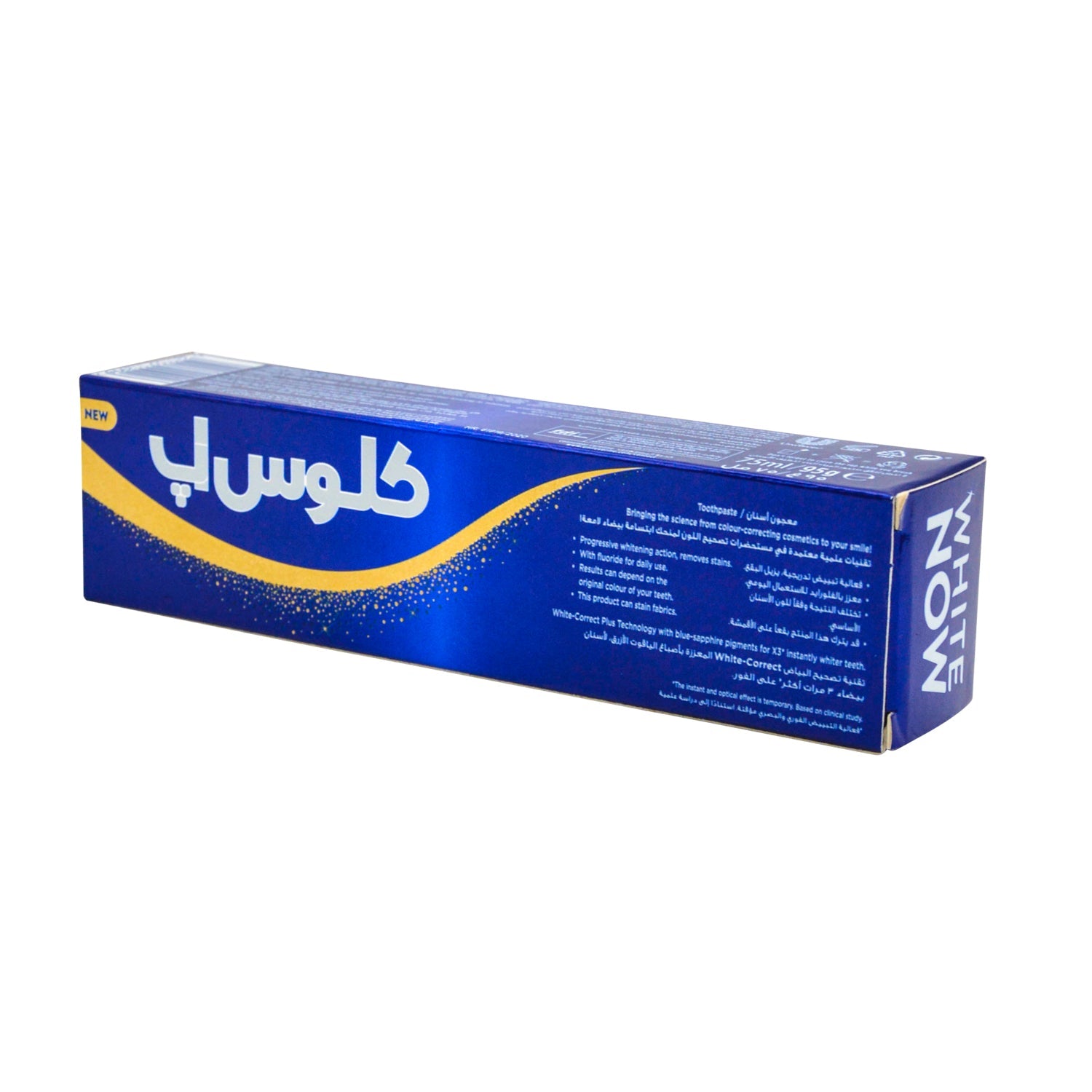 Closeup White Now Gold Fluoride Toothpaste