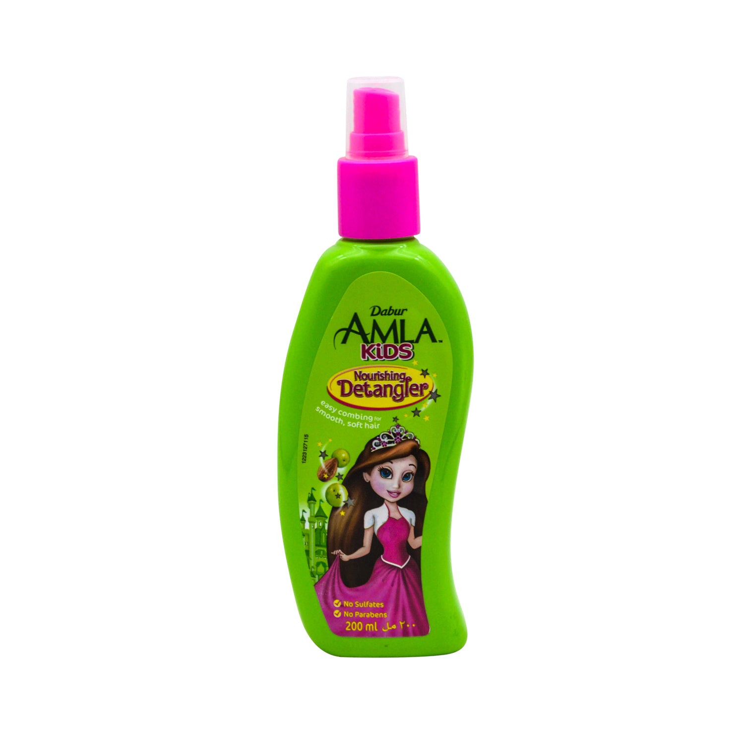 Dabur Amla Kids Nourishing Detangler Spray for Smooth & Soft Hair - sulfates free, parabens free