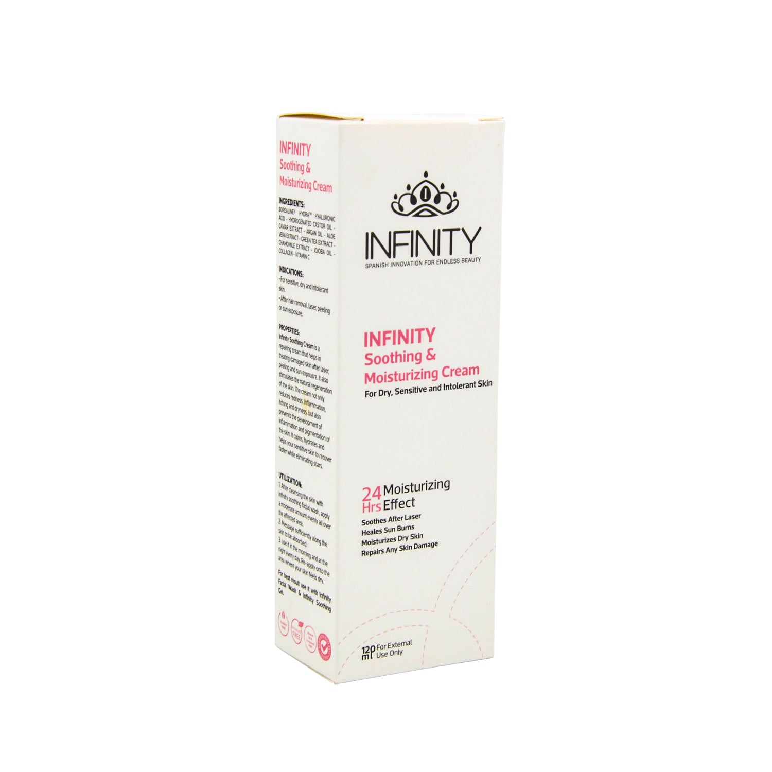 Infinity Soothing & Moisturizing Face Cream for Dry, Sensitive & Intolerant Skin
