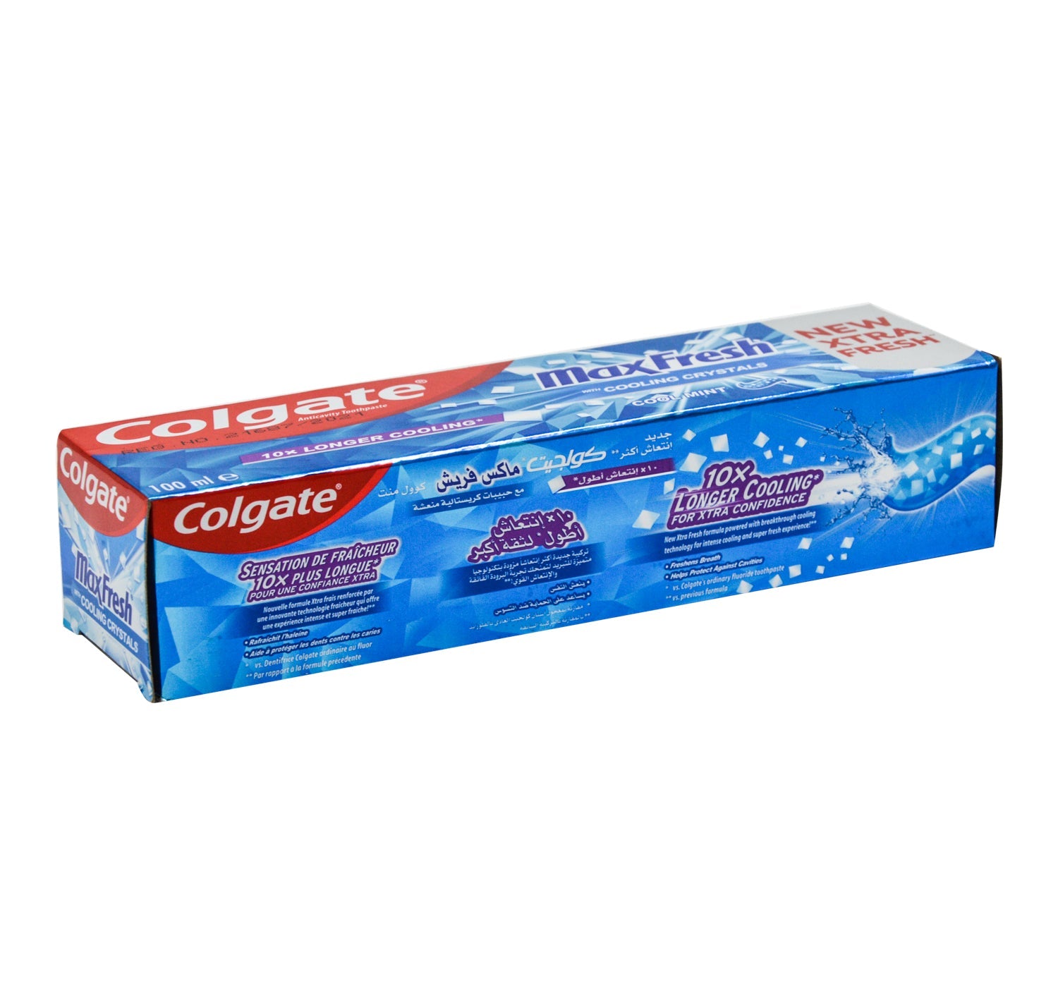 Colgate Max Fresh Toothpaste with Fluoride Cool Mint Flavor