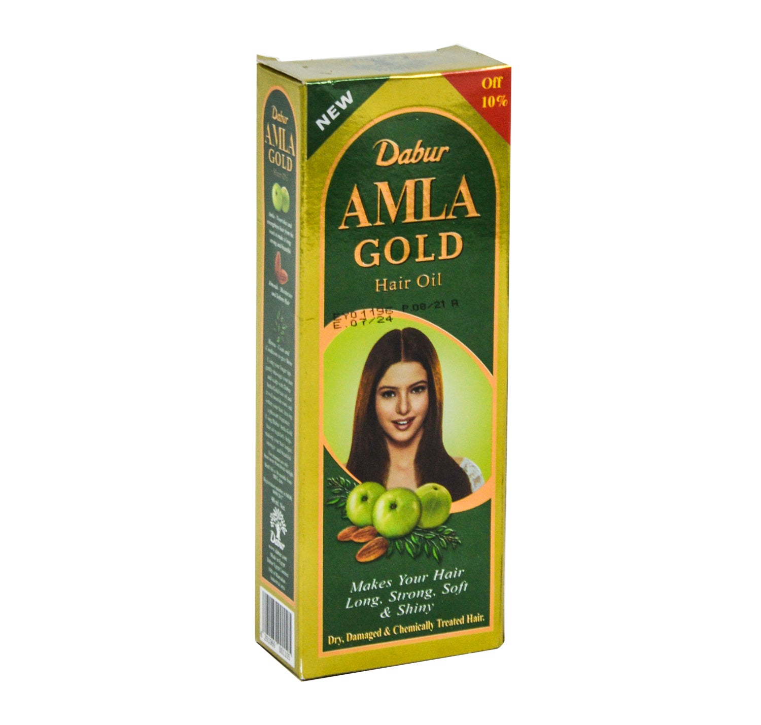 Dabur Amla Gold Hair Oil for Dry, Damaged & Chemically Treated Hair