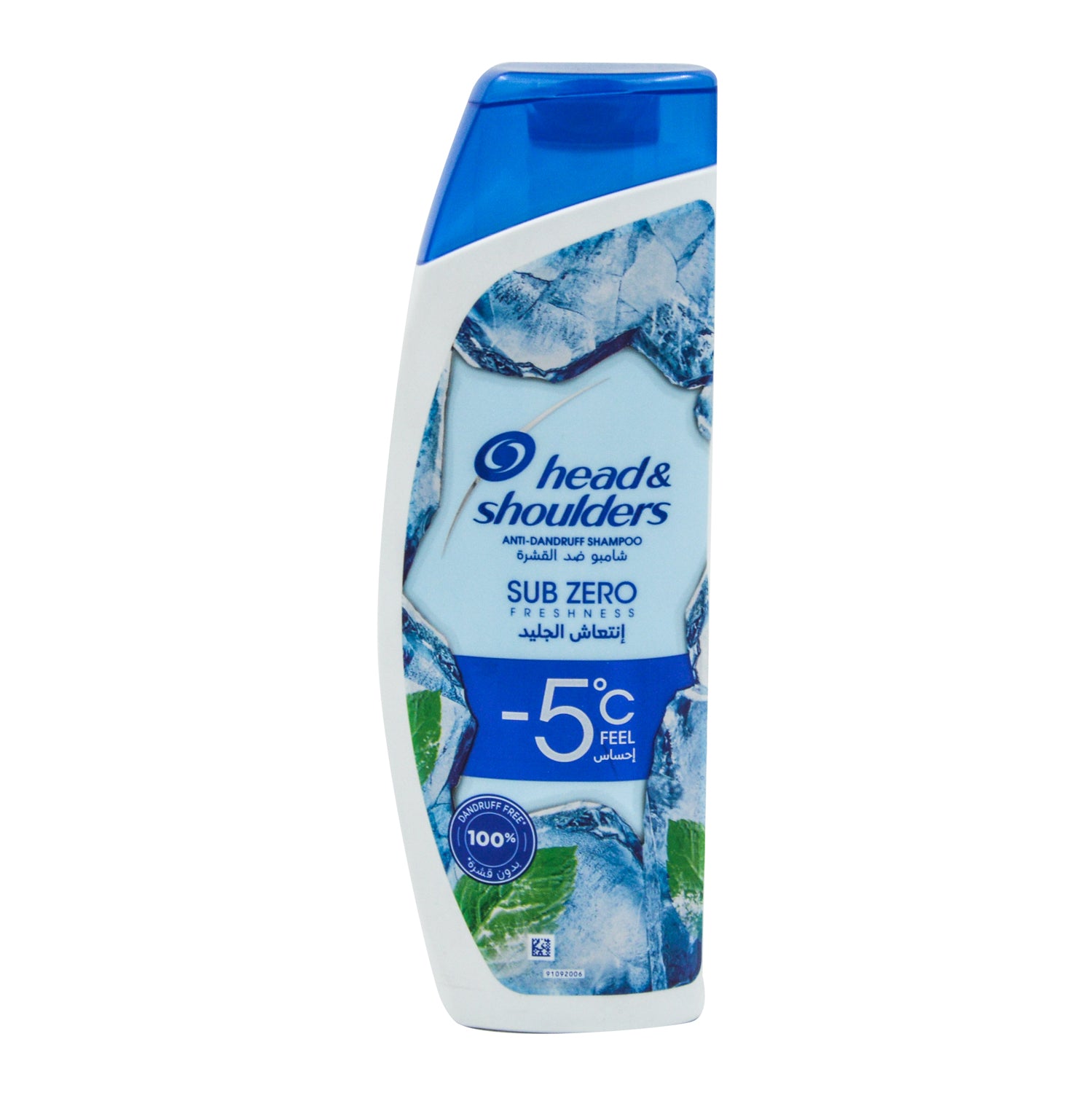 شامبو هيد آند شولدرز سب-زيرو فريشنس المضاد للقشرة مع المنثول المنعش