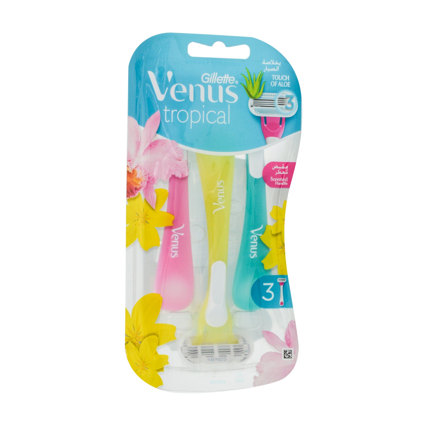 Gillette Venus Tropical Assorted Razor Passion Flower Scent
